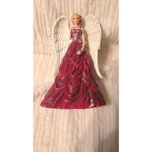The Hamilton Collection Loving Brilliance On The Wings of Hope Angel Figurine